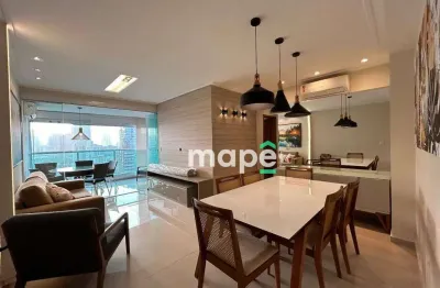 Apartamento com 2 dormitórios para alugar, 119 m² por R$ 9.500,00/mês - Embaré - Santos/SP