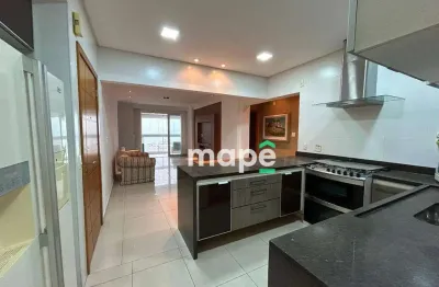 Apartamento com 3 dormitórios, 141 m² - venda por r$ 2.330.000,00 ou aluguel por r$ 12.000,00/mês - aparecida - santos/sp