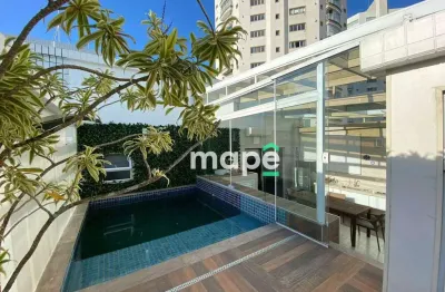 Cobertura com 3 dormitórios à venda, 227 m² por r$ 1.696.000,00 - ponta da praia - santos/sp