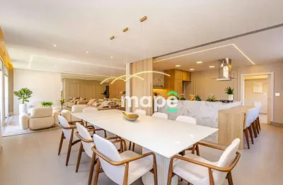 Apartamento à venda, 303 m² por r$ 3.100.000,00 - boqueirão - santos/sp