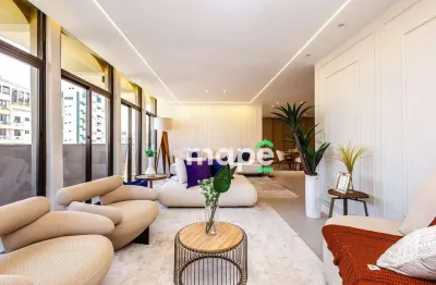 Apartamento com 3 dormitórios à venda, 270 m² - boqueirão - santos/sp