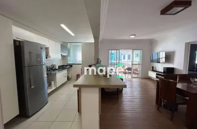 Apartamento com 2 dormitórios à venda, 84 m² por r$ 970.000,00 - boqueirão - santos/sp