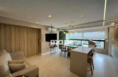 Apartamento com 2 dormitórios à venda, 65 m² por r$ 1.100.000,00 - ponta da praia - santos/sp