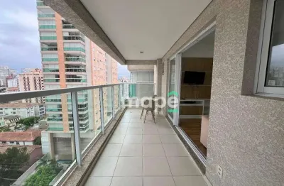 Apartamento com 1 dormitório à venda, 48 m² por r$ 620.000,00 - ponta da praia - santos/sp