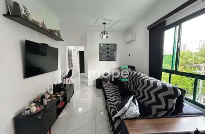 Apartamento com 2 dormitórios à venda, 71 m² por r$ 579.000,00 - embaré - santos/sp