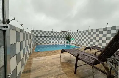 Cobertura com 4 dormitórios à venda, 236 m² por r$ 1.200.000,00 - campo grande - santos/sp