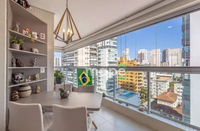 Apartamento com 3 dormitórios à venda, 110 m² por r$ 1.590.000,00 - boqueirão - santos/sp