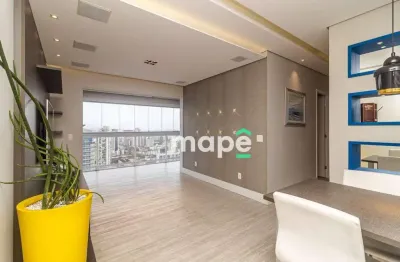 Apartamento para alugar, 80 m² por r$ 7.000,00/mês - gonzaga - santos/sp