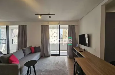 Apartamento com 1 dormitório para alugar, 57 m² por r$ 5.000,00/mês - ponta da praia - santos/sp