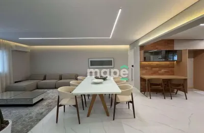 Apartamento com 3 dormitórios à venda, 150 m² por r$ 2.190.000,00 - boqueirão - santos/sp
