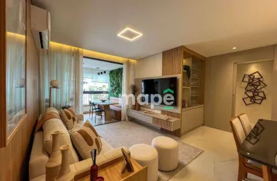 Apartamento com 2 dormitórios à venda, 105 m² por r$ 1.390.000,00 - ponta da praia - santos/sp