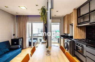 Apartamento duplex para alugar, 60 m² por r$ 6.500,00/mês - gonzaga - santos/sp