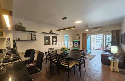 Apartamento com 2 dormitórios para alugar, 90 m² por r$ 6.000,00/mês - pompéia - santos/sp