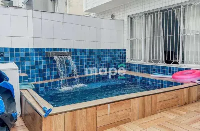 Casa com 3 dormitórios à venda, 125 m² por r$ 1.267.000,00 - ponta da praia - santos/sp