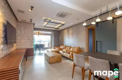 Apê porteira fechada à venda, 123 m² por r$ 2.447.000 - gonzaga - santos/sp