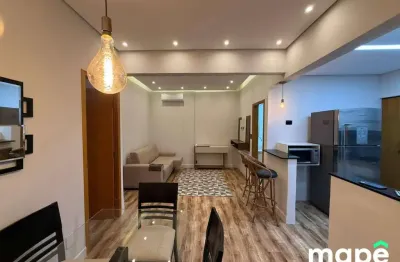 Apartamento com 2 dormitórios para alugar, 70 m² por r$ 4.500,00/mês - pompéia - santos/sp