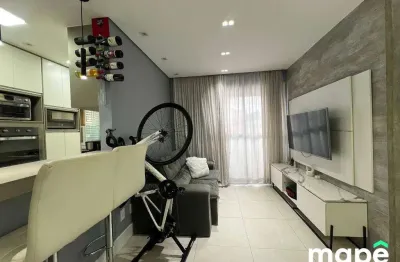 Apartamento com 2 dormitórios à venda, 61 m² por r$ 937.000,00 - ponta da praia - santos/sp