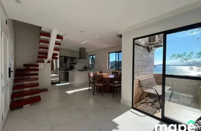 Apartamento duplex à venda, 83 m² por r$ 1.300.000,00 - ponta da praia - santos/sp
