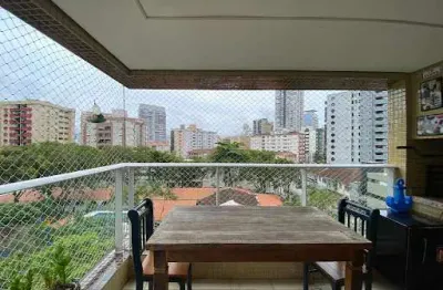 Apartamento com 2 dormitórios à venda, 131 m² por r$ 1.850.000,00 - gonzaga - santos/sp