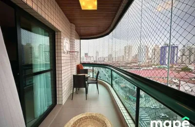 Apartamento com 3 dormitórios à venda, 150 m² por r$ 1.380.000,00 - embaré - santos/sp