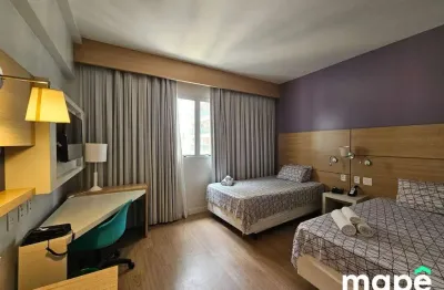 Studio com 1 dormitório à venda, 24 m² por r$ 330.000,00 - pompéia - santos/sp