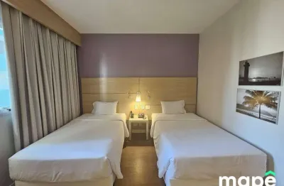 Studio com 1 dormitório à venda, 24 m² por r$ 400.000,00 - pompéia - santos/sp