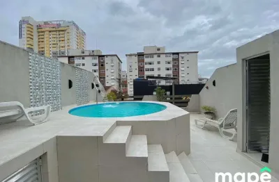 Sobrado com 3 dormitórios à venda, 200 m² por r$ 1.430.000,00 - boqueirão - santos/sp