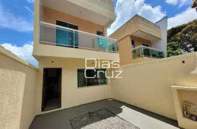 Duplex no jardim bela vista em rio das ostras, 2 suítes