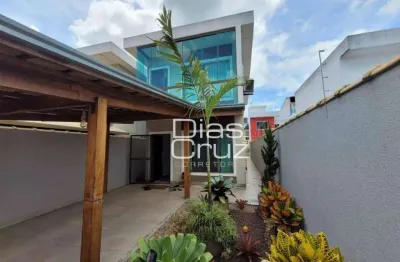 Casa com 3 quartos à venda, 132 m² por r$ 650.000 - jardim bela vista - rio das ostras/rj