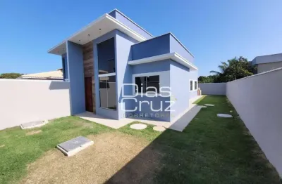 Casa com 3 quartos à venda, enseada das gaivotas - rio das ostras/rj