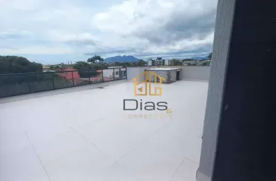 Cobertura com 3 quartos à venda, 75 m² por r$ 490.000 - costazul - rio das ostras/rj