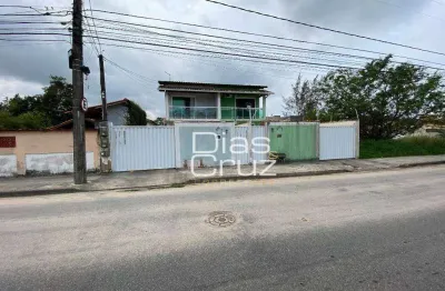 Duplex com ótima área externa no praia mar em rio das ostras, 3 quartos
