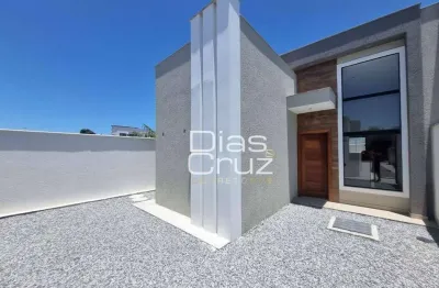 Casa com lindo terraço no atlântico em rio das ostras com 3 quartos