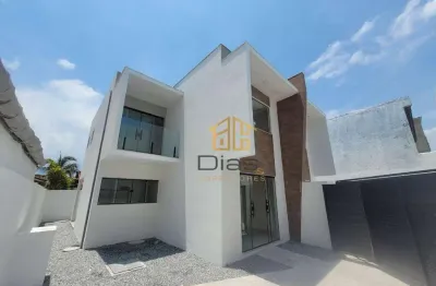 Casa com 3 quartos à venda - jardim bela vista - rio das ostras/rj