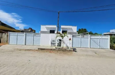 Casa na primeira quadra com 2 quartos à venda, enseada das gaivotas - rio das ostras/rj