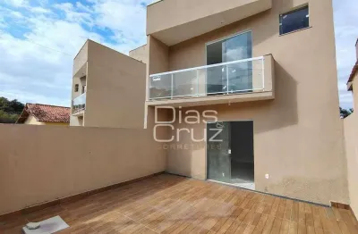 Duplex independente no serramar em rio das ostras com 2 suítes