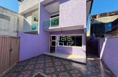 Casa com 3 quartos à venda, 100 m² por r$ 330.000 - cidade praiana - rio das ostras/rj