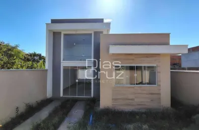 Oportunidade em rio das ostras, casa linear independente com 2 quartos!