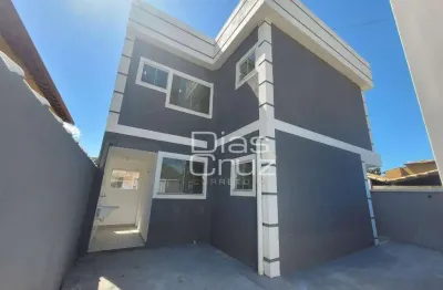 Duplex à venda no jardim bela vista - rio das ostras | 2 suítes, financiamento caixa econômica federal