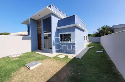 Casa com 3 quartos à venda, enseada das gaivotas - rio das ostras/rj