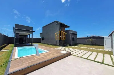 Dias & corretores apresenta: casa linear de alto padrão no terra firme