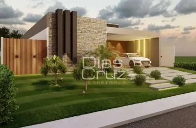 Casa linear de alto padrão no viverde 1 | 184m² em lote de 447m²