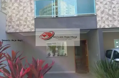 Sobrado em condomínio para venda em mogi das cruzes, parque santana, 3 dormitórios, 1 suíte, 3 banheiros, 2 vagas