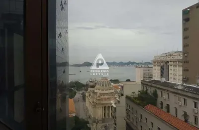 Andar corrido inteiro 9 salas 350 m² metro vlt barcas tj vista baia de guanabara rio de janeiro centro