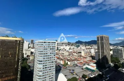 Sala com 56 m² em prédio de uso misto no centro do rio