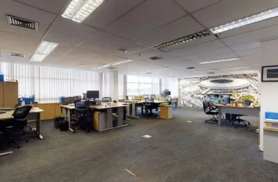 Andar comercial 813m² 3 salas 2 copas 1 auditório 6 banheiros 2 vagas reformado centro rio de janeiro