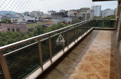 Apartamento excelente a venda, 4 quartos, 2 suítes, 1 banheiro social, 3 vagas, 205m², tijuca-rj