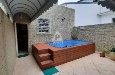 Apartamento duplex à venda, 3 quartos, 2 suítes, piscina, 204m², tijuca / rj.