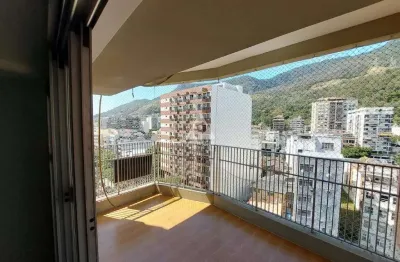 Apartamento à venda, 2 quartos, 1 suíte, 1 vaga, varanda, tijuca - rj.