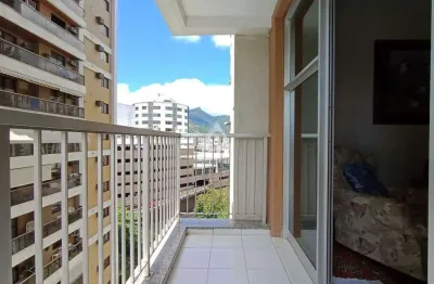 Apartamento na tijuca | 2 quartos com suíte, varanda e vista para o shopping tijuca